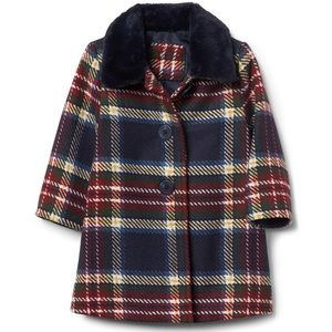 Baby Gap Plaid Coat